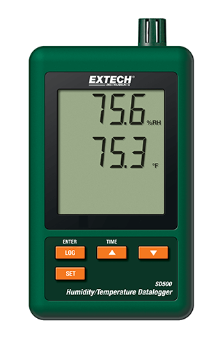 Extech SD500: Nem / Sıcaklık Datalogger